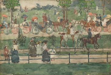 Central Park, 1900